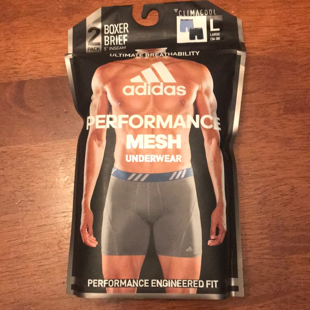 NWT Adidas bozer climacool pack of 2 large